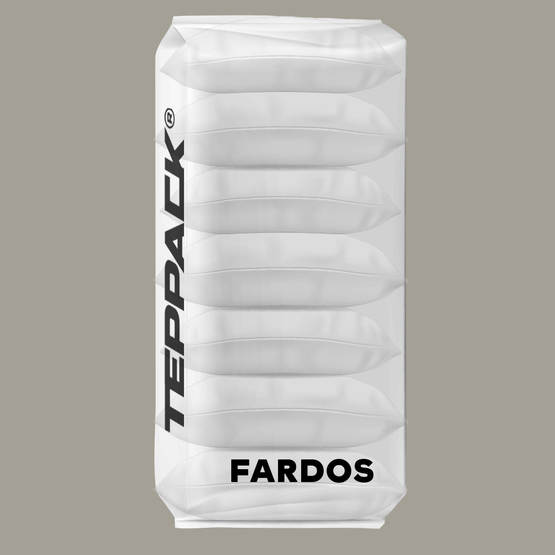 Baler for bags with liquid product