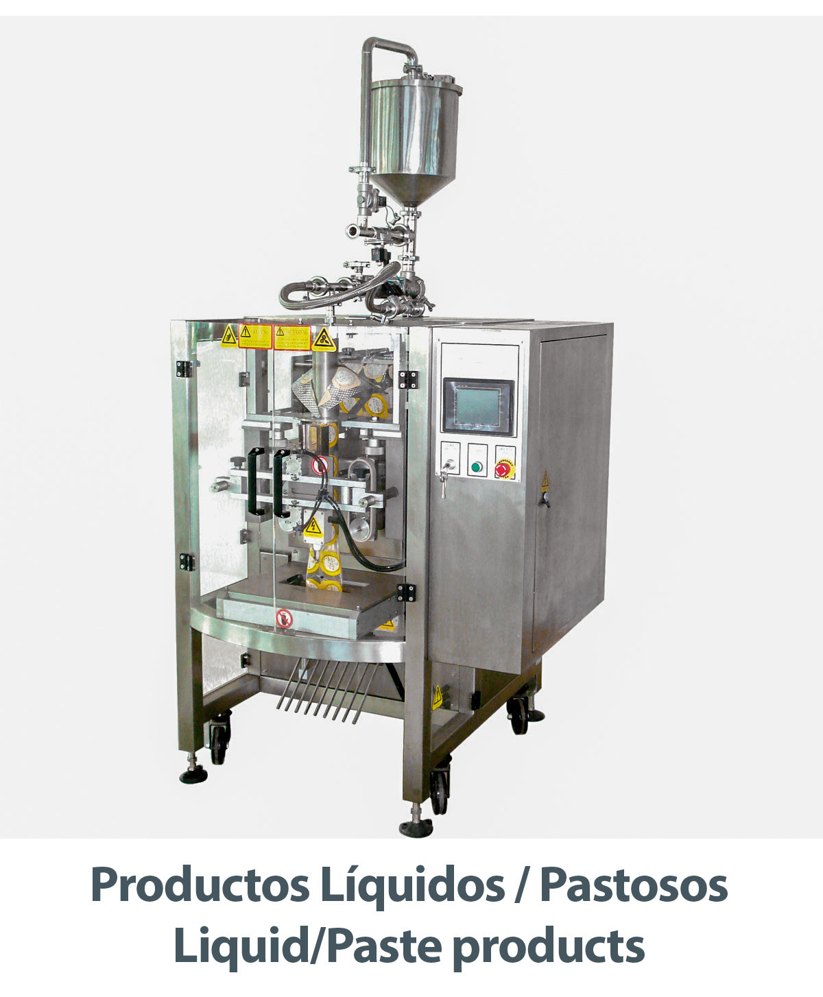 Sistema Completo con Balanza Multicabezal: Productos Densidad Variable